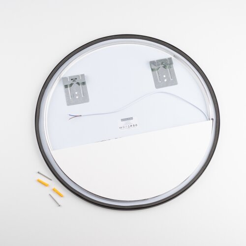  Brilagi-LED Kupatilsko ogledalo NOVARA LED/19W/230V 60 cm crna IP44 CRI 90 prigu&amp;scaron;iva + CCT Slike