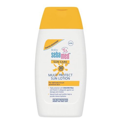 Sebamed Baby Sun Care Multi Protect Sun Lotion vodoodporna zaščita pred soncem za telo 200 ml Cene
