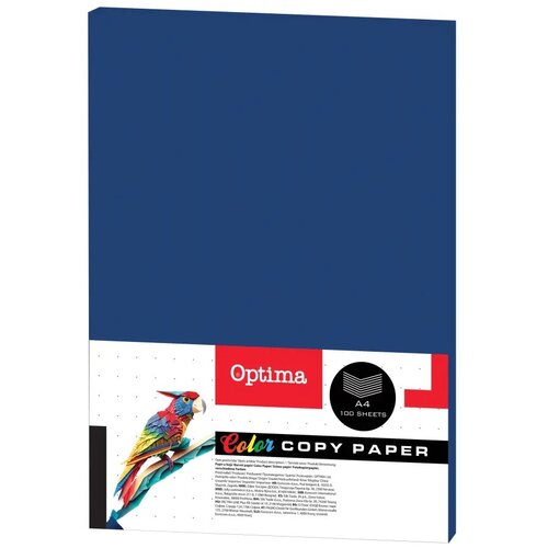  Papir barvni a4 80g intenziv 1/100 OPTIMA - TEMNO MODER Slike