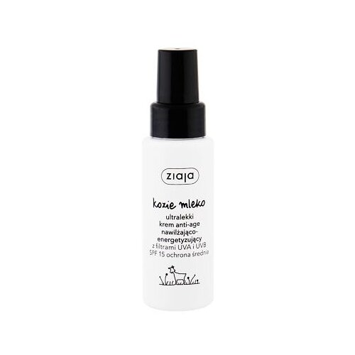 Ziaja Goat´s Milk Ultralight Face Cream SPF 15 krema za obraz 50 ml za ženske Cene