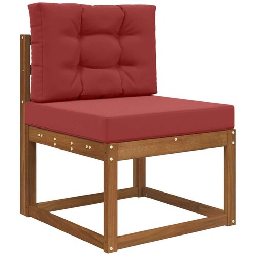  Jastuk za vanjsku sofU 2 pcs boja crnog vina Poliester - boja crnog vina 60 x 60 cm 1x sjedalo +1x naslon (3D s bartagom) Slike