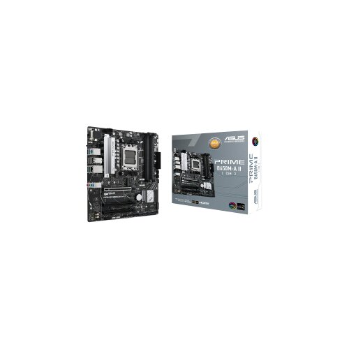 Asus MB PRIME B650M-A II-CSM AMD B650, AM5, 4xDDR5 1x VGA,1x HDMI, 1x DP, RAID, microATX Slike