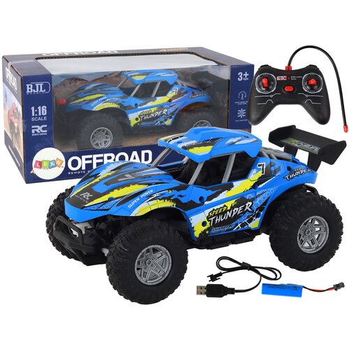  Buggy na daljinsko upravljanje Car 1:16 - plavi Slike
