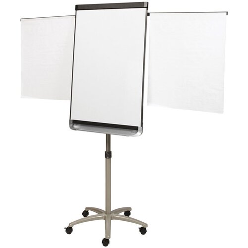 Bi-office Samostoječa tabla Maya Mobile, 102 x 70 cm, z izvlečnimi rokami, črna Slike