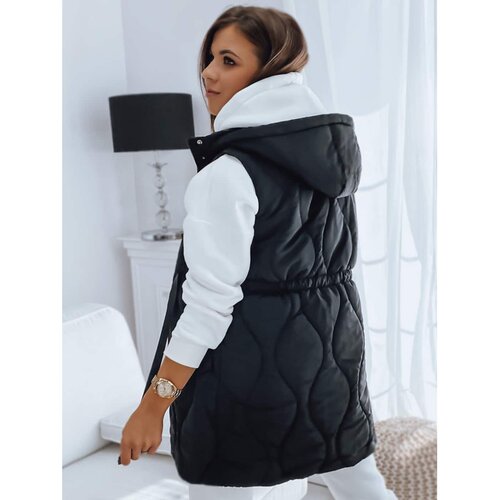 DStreet Women's quilted vest WELIA black TY3294 Slike