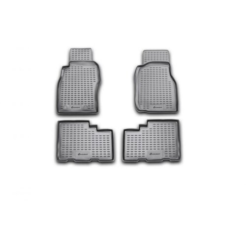 Element Tipske gumene patosnice Nissan Patrol (1997-2010), 4 komada, Sive Cene