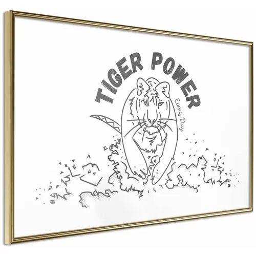  Poster - Inner Tiger 30x20