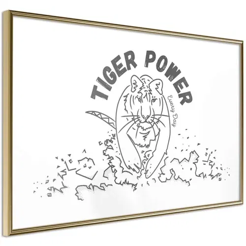  Poster - Inner Tiger 30x20