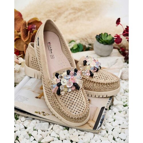 Resti Women's beaded openwork moccasins Nasfali Cene