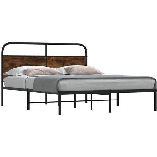 Furnova Posteljni okvir brez vzmetnice 160x200 cm dim. hrast inž. les, (21935039) Slike