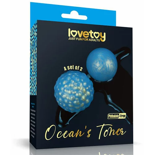 Lovetoy set kroglic za keglove vaje Oceans