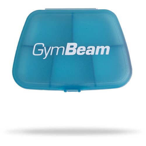 GymBeam pillbox 5 aquamarine 1430 g Cene