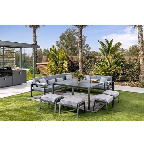  Set lounge namje&scaron;taja Olivia (8 -dij., Aluminij, Antracit) Cijene