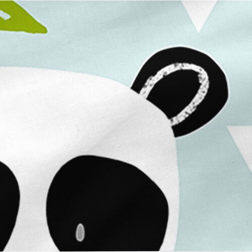  Nordijska vreća s punjenjem HappyFriday Moshi Moshi Panda Garden Blue Plava 42 x 20 x 50 cm Slike