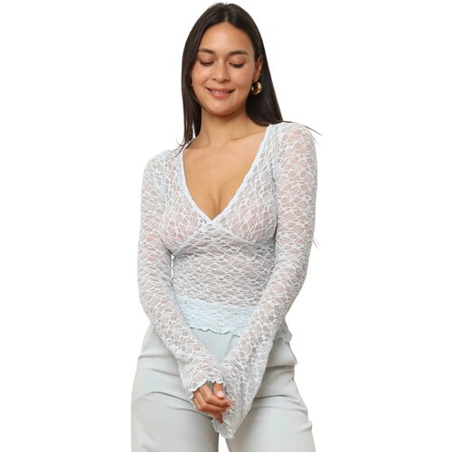 La Modeuse Topi & Bluze 75052_P177412 Modra Cene
