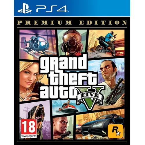 Rockstar Games Grand Theft Auto V - Premium Online Edition (PS4)
