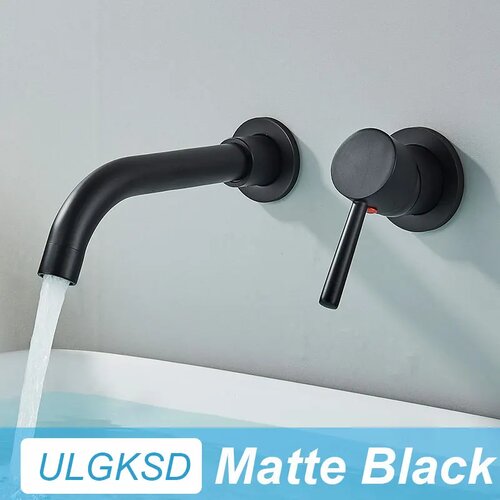 Ulgksd Kopalni&amp;scaron;ka armatura, enoročna kontrola, zaključek, mat črna, (5000161527) Slike