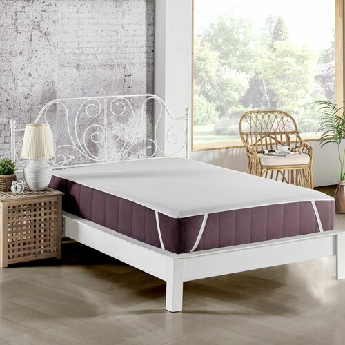 alez (150 x 200) white double bed protector Slike