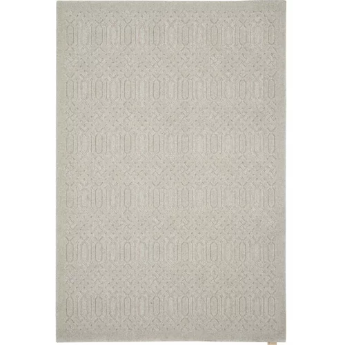 Agnella Svijetlo sivi vuneni tepih 160x230 cm Dive –