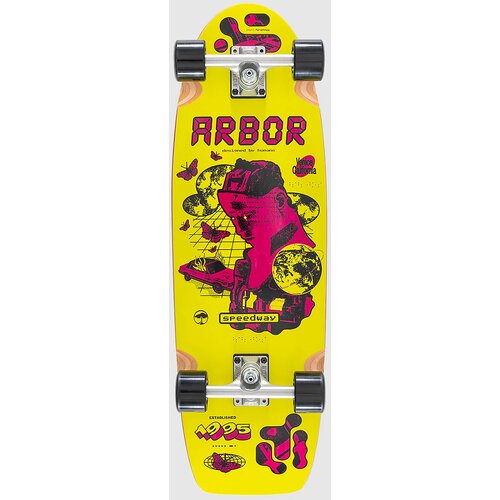 Arbor Venice Speedway Glitch 30.5&amp;quot; Cruiser komplet yellow Slike