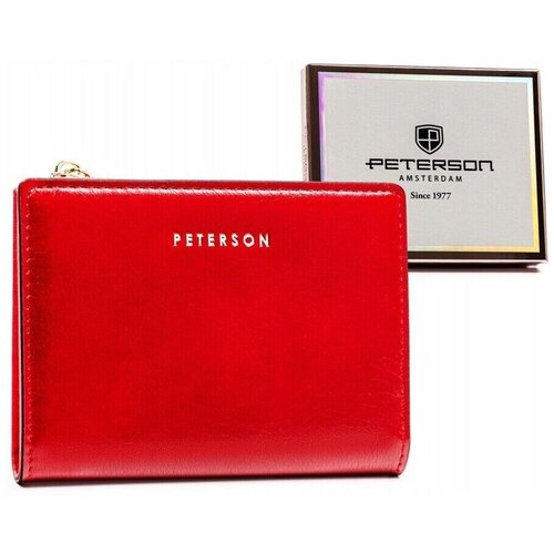Peterson Denarnice PTN003F71102 Rdeča Cene