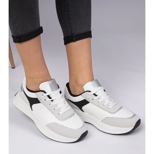 D/CEO marka niezdefiniowana White women's sneakers with glitter Markuta Cijene