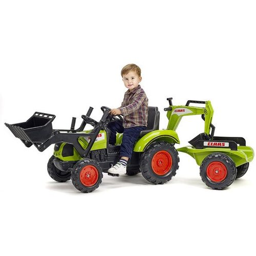 Falk traktor i bager s prikolicom Class 2070Y Slike