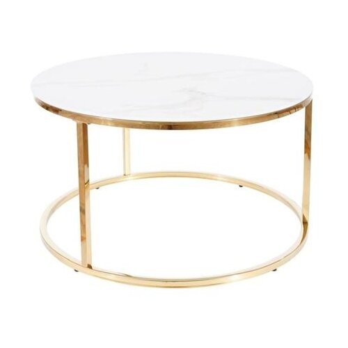  KLUB STOL SABINE FI 80*45 CM BIJELO Slike