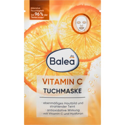 Balea maska za lice u maramici sa vitaminom C 1 kom Slike