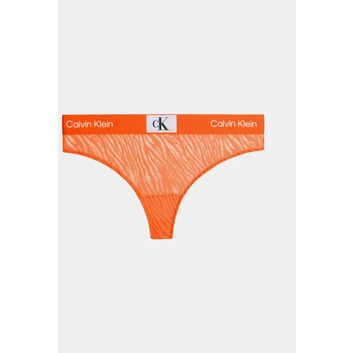 Calvin Klein Underwear Tangice 000QF7378E Oranžna