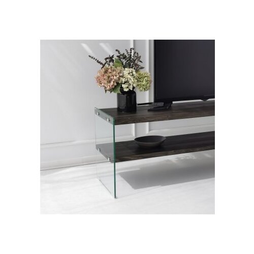 Hanah home TV polica Aqua TV Anthracite Slike