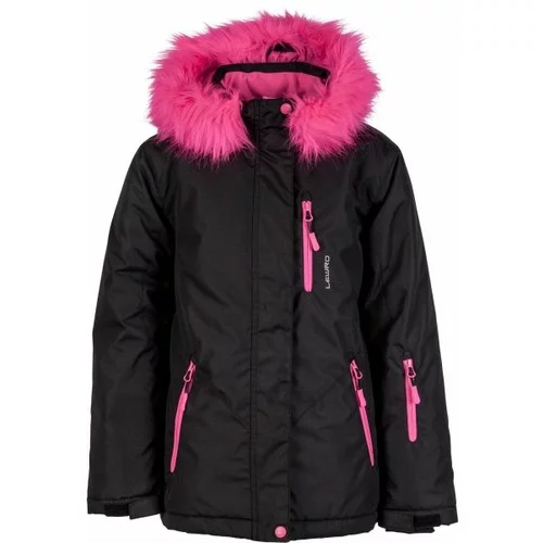 Lewro DARLEEN Snowboard jakna za djevojčice, crna, veličina