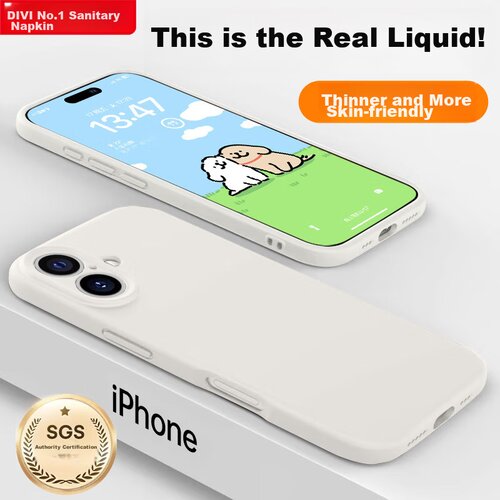  Divi Maska za mobilni telefon iPhone 16, Bela Cene