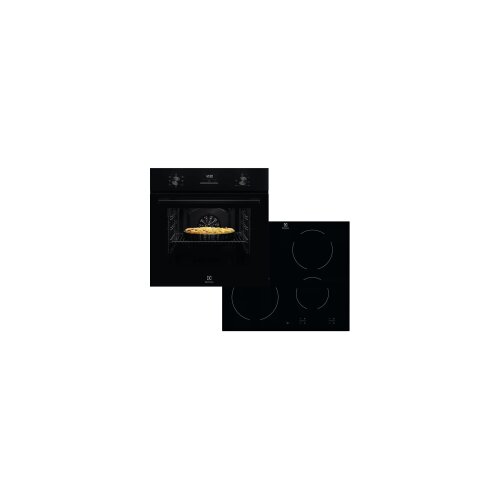 Electrolux ugradbeni set EHF6240IOK + LOH3H00BK Crna Cijene