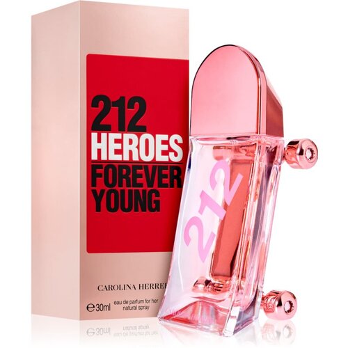 Carolina Herrera 212 Heroes Forever Young parfemska voda 30 ml za žene Slike