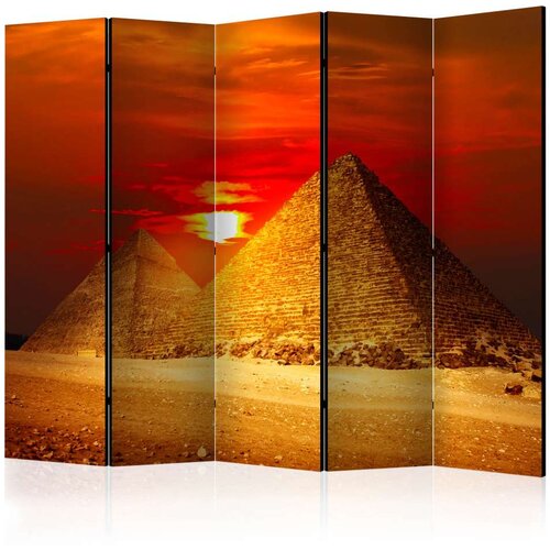  Paravan u 5 dijelova - The Giza Necropolis - sunset II [Room Dividers] 225x172 Slike
