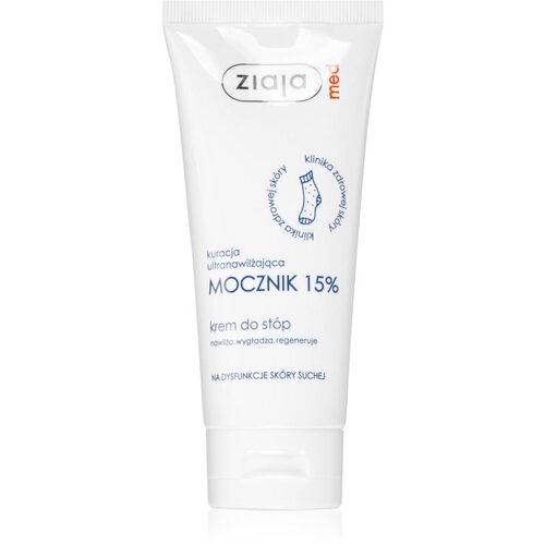 Ziaja Med Ultra-Moisturizing with Urea regenerirajuća krema za stopala s hidratantnim učinkom za rožnatu kožu (15% Urea) 100 ml Cijene