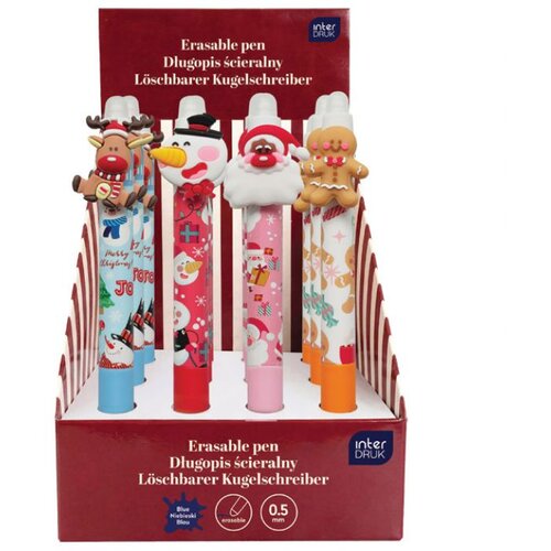 Roler GEL PI&amp;Scaron;I-BRI&amp;Scaron;I CHRISTMAS INTERDRUK SORT Slike