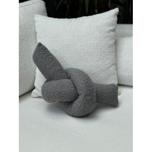 Aberto Design Dekorativni jastuk Dugum, 44x22x18 cm, siva Slike