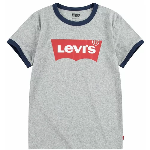 Levi's Otroški t-shirt siva barva