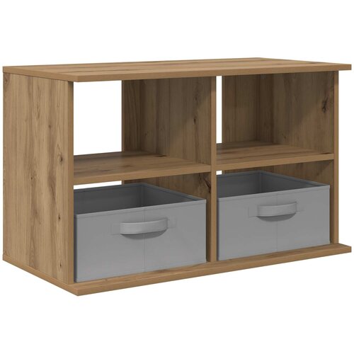  Stalak za TV s ladicama Umjetnički hrast 79 x 40 x 48 cm Slike