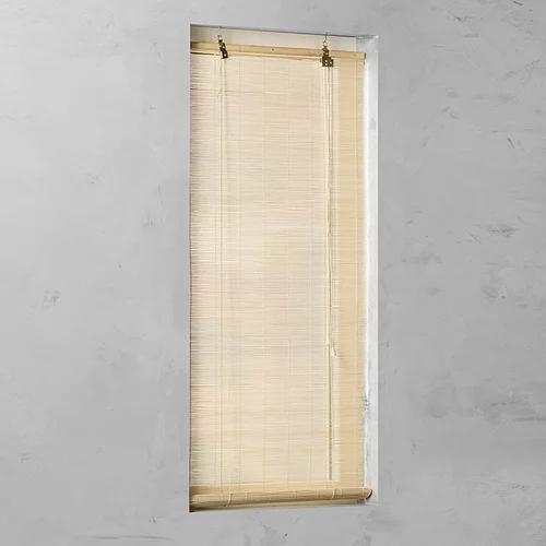 x rolo bambus basic (140 x 160 cm, natur)