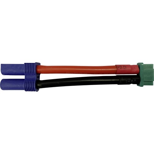 Reely adapterski kabel [1x EC5 ženski konektor - 1x MPX vtičnica] 10.00 cm RE-6903810, (20435379) Slike