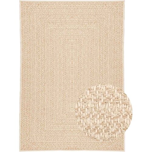  Tepih ZIZUR 120 x 170 cm s izgledom jute unutarnji i vanjski Slike