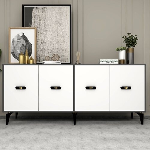 Hanah home Konzolni sto Fly, 180x82.6x35 cm, Beli Cene