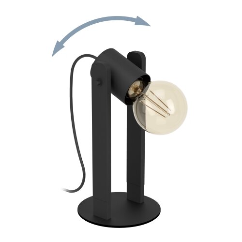 Eglo 43849 - Stona lampa PLIMSOLL 1xE27/15W/230V Slike
