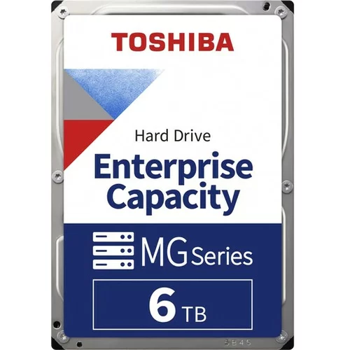 Toshiba trdi disk 6TB 7200 sata 6Gb/s 256MB, 512e MG08ADA600E