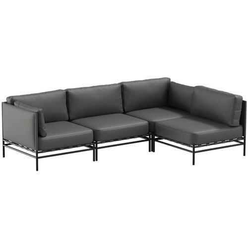Sit Sit Temno siv vrtni modularni kavč 234 cm Dandy &amp;ndash; Slike