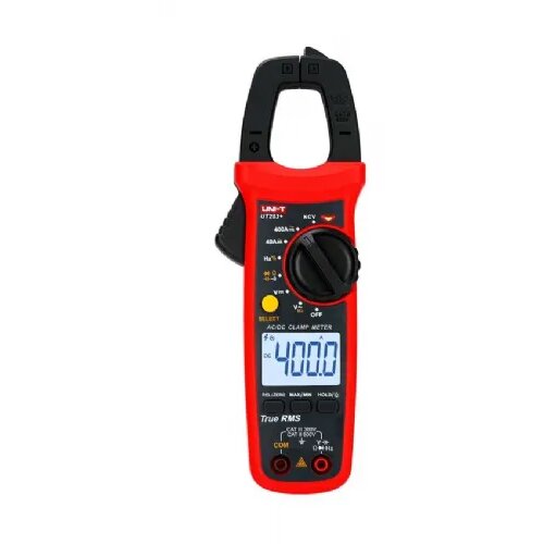 Uni-t merilne klešče UT-203+, v (dc-ac), tok(ac), upor., frekv., temp., test diod, piskač, hold, auto off Cene