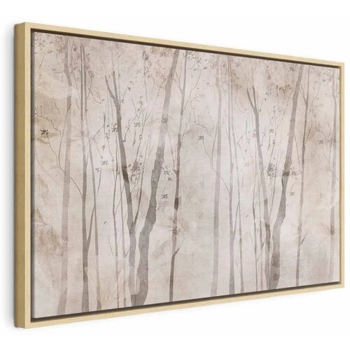  Slika - Beige Forest of Thoughts (1 Part) Wide 120x80 Cene